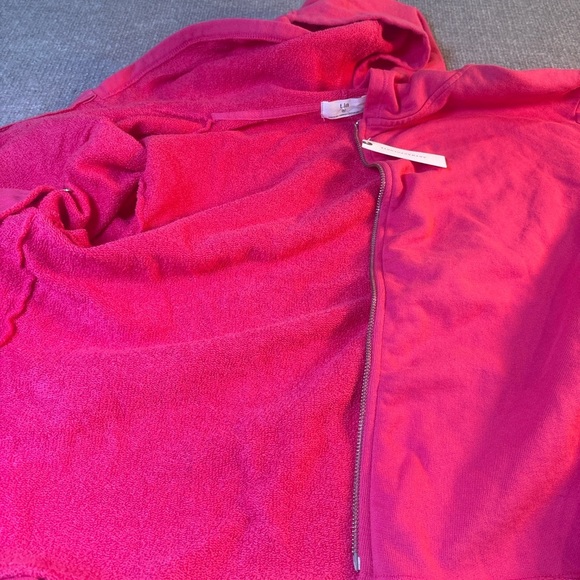 Red Zip-Up Hoodie - Picture 5 of 5